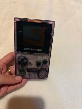 Nintendo Game Boy Color - Transparent Purple Shell